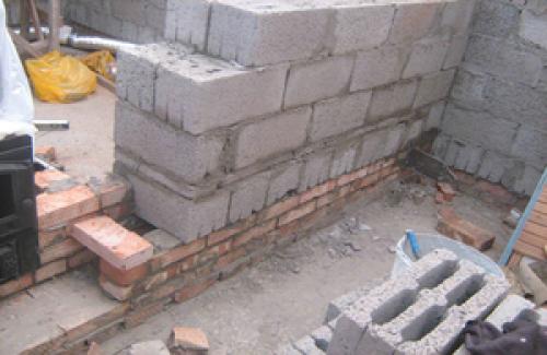 Кладка газосиликатных блоков своими руками на цементный раствор светопроводящий бетон