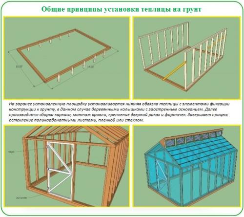 Как подготовить землю под теплицу. Описание работ по установке парника на грунт