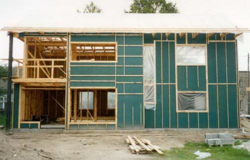 Стена каркасного дома в разрезе. Каркасная стена в разрезе – схема и комментарии