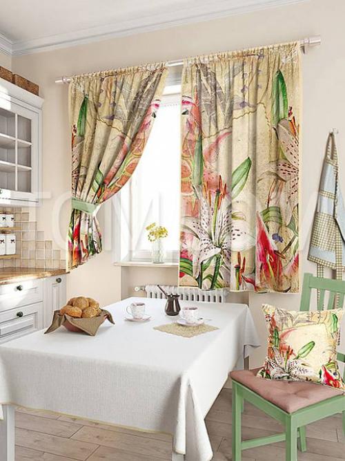 Какие шторы лучше для кухни: советы по выбору 19