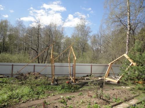 Беседка 6 на 3 с мангалом. Беседка 6 х 3 своими руками