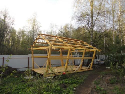 Беседка 6 на 3 с мангалом. Беседка 6 х 3 своими руками