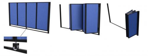 Горизонтально складные ворота. Складные ворота-гармошка своими руками