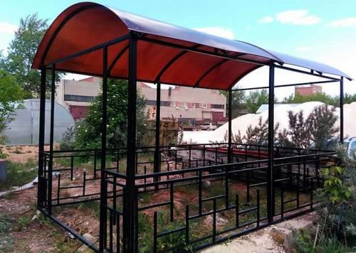Беседка 6 на 4 из металла. Выбор оптимальной формы и размеров