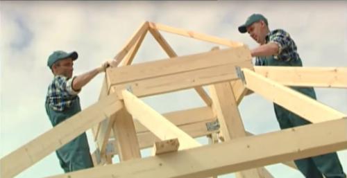 Как сделать вальмовую крышу для беседки своими руками. Возведение четырёхскатной шатровой крыши