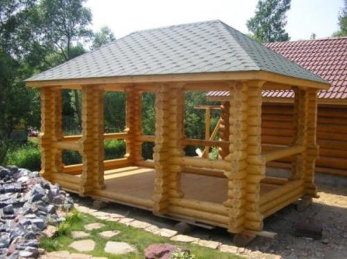 Как сделать вальмовую крышу для беседки своими руками. Возведение четырёхскатной шатровой крыши 21 Как сделать вальмовую крышу для беседки своими руками. Возведение четырёхскатной шатровой крыши 21