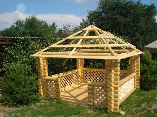 Беседка своими руками размеры. Немного теории: какие бывают беседки