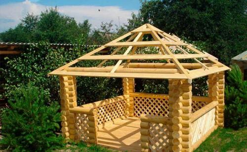 Крыша для беседки своими руками. Крыша для беседки: инструкция по строительству своими руками