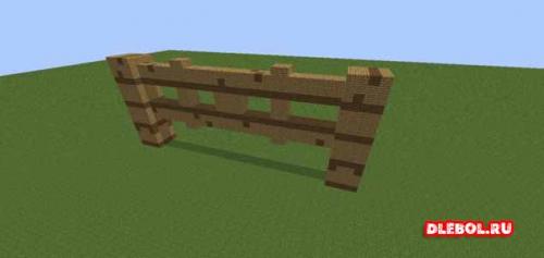 Как сделать кирпичный забор в майнкрафте. Как скрафтить забор в майнкрафте