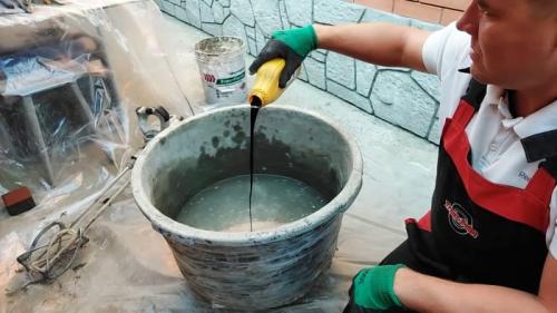 Цементный раствор для штукатурки пропорции. Процесс замешивания цементной штукатурки