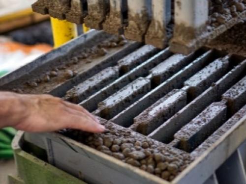 Керамзитоблок 120. Как делают блоки?