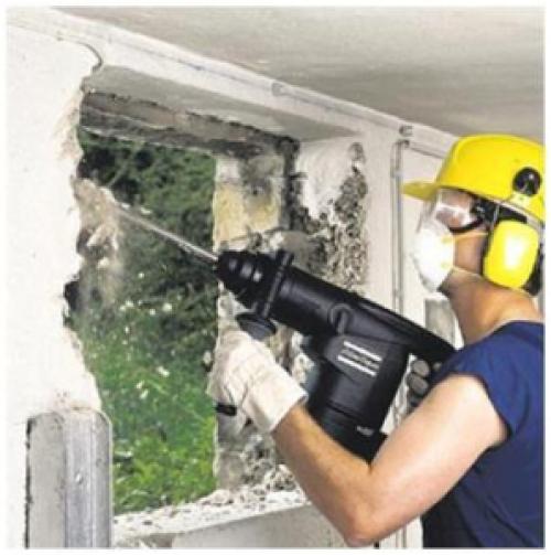 Как разобрать стену из керамзитобетонных блоков. Демонтаж стены из шлакоблоков