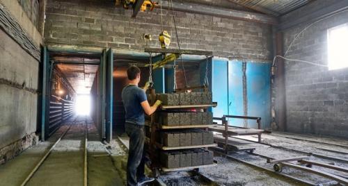 Керамзитоблок 120. Как делают блоки?