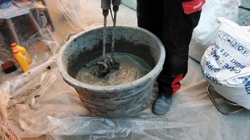 Пропорции цемента и песка для штукатурки стен на улице. Процесс замешивания цементной штукатурки