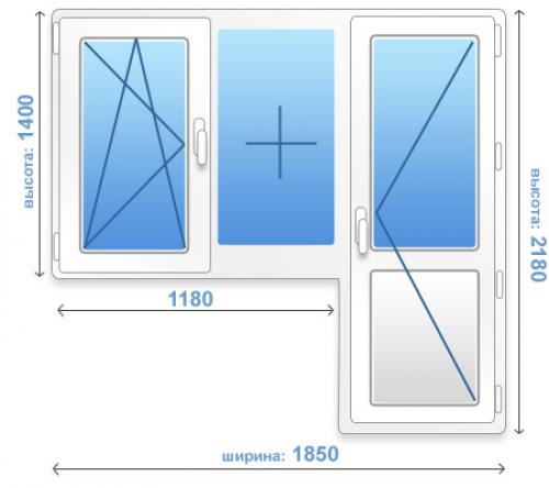 Как правильно измерить балкон, чтобы определить необходимое количество материала. Первый этап работы