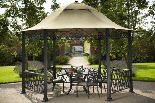 Как построить беседку на даче. Выбор материала