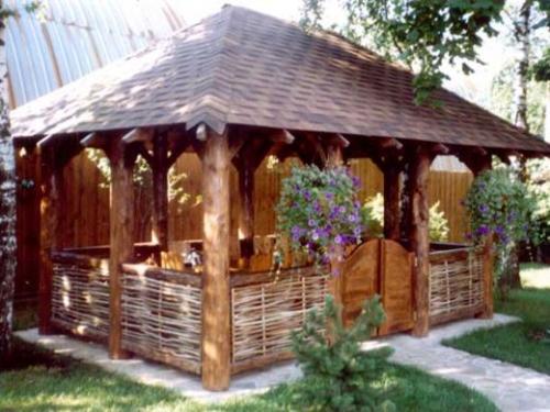 Как я строил свою беседку. Процесс изготовления беседки 27 Как я строил свою беседку. Процесс изготовления беседки 27