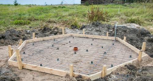 Как сделать беседку дешево. Фундамент (пол) для беседки