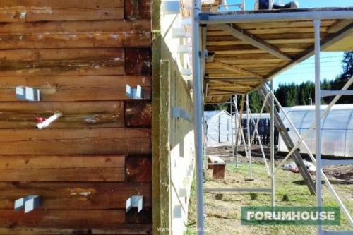 Чем и как утеплить брусовой дом снаружи. Утепление брусового дома каменной ватой