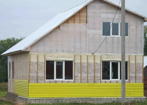 Утепление брусового дома. Технологии наружного утепления брусовых стен