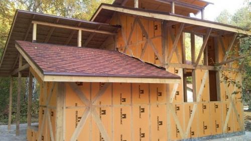 Чем утеплить дом из бруса снаружи, чтобы он дышал. Чем лучше утеплить дом из бруса 05