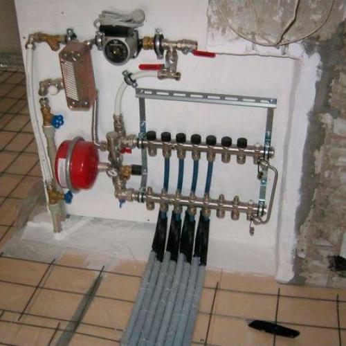 Водяной теплый пол в доме. Особенности конструкции водяного теплого пола