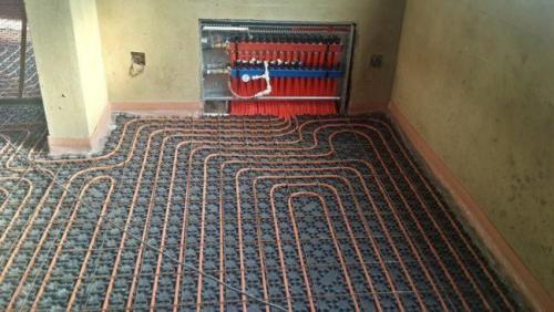 Водяной теплый пол в доме. Особенности конструкции водяного теплого пола