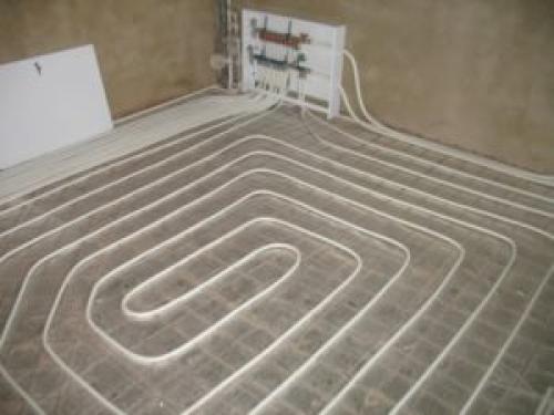 Как сделать теплый пол водяной. Водяной теплый пол