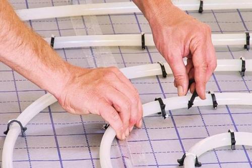 Схема подключения теплого пола к котлу. Теплый водяной пол от газового котла в доме — монтаж своими руками