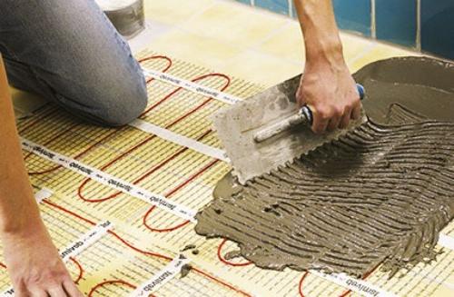 Монтаж теплых полов электрических. Способы монтажа