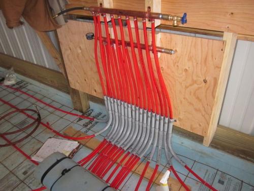 Толщина стяжки теплого пола в гараже. Все виды