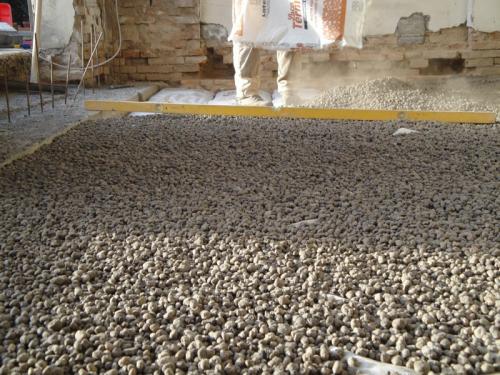 Толщина стяжки теплого пола в гараже. Все виды