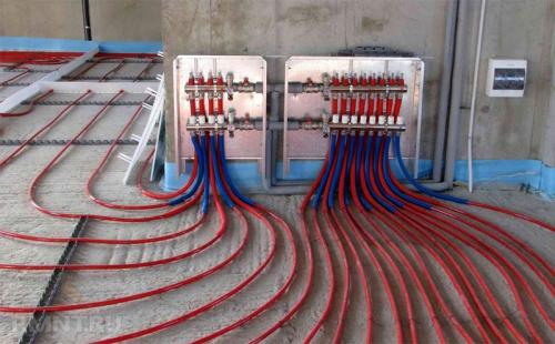 Толщина стяжки теплого пола в гараже. Все виды