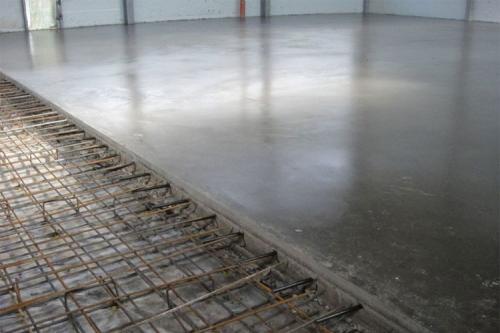 Заливка пола в гараже без арматуры. Технология армирования бетонного пола на грунт