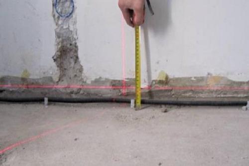 Заливка пола в гараже частями