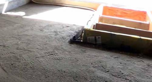 Заливка пола в гараже миксером. Устройство основания