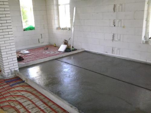 Толщина стяжки теплого пола под плитку. Основополагающие моменты