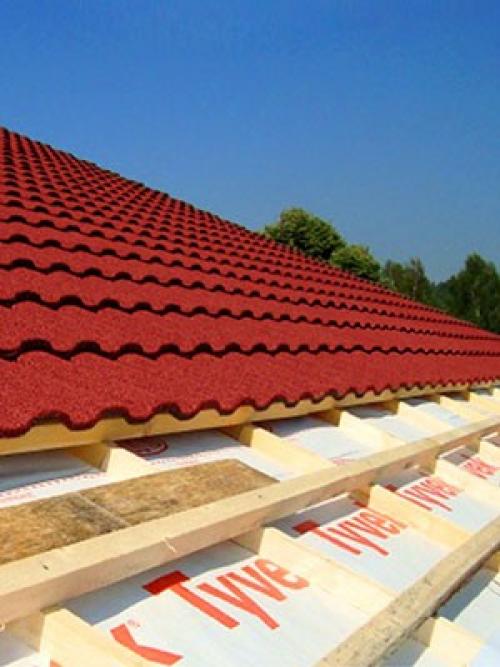 Мембрана для металлочерепицы. Функции гидроизоляционной мембраны