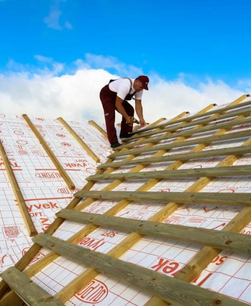 Мембрана для металлочерепицы. Функции гидроизоляционной мембраны