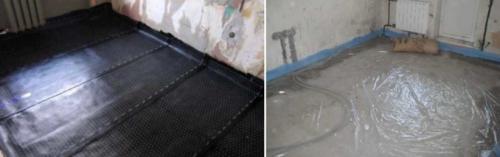 Укладка гидроизоляции. Гидроизоляция пола перед стяжкой: когда зачем, чем и как