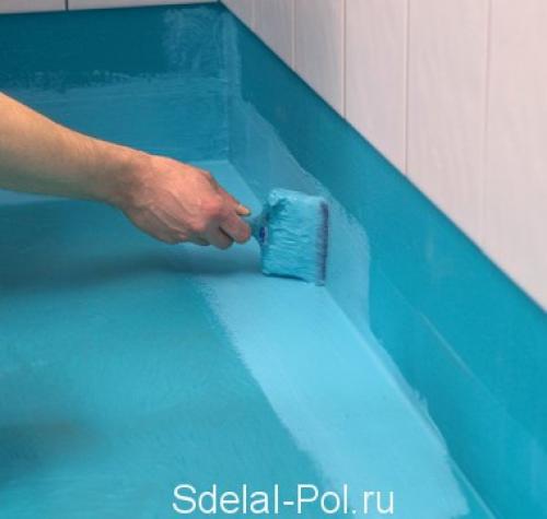 Гидроизоляция под стяжку или на стяжку. Гидроизоляция пола под стяжку: технология и этапы работ