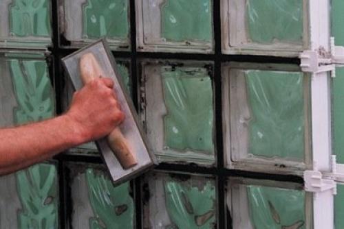 Технология укладки стеклоблоко.  Основные способы монтажа стеклоблоков 20 Технология укладки стеклоблоко.  Основные способы монтажа стеклоблоков 20