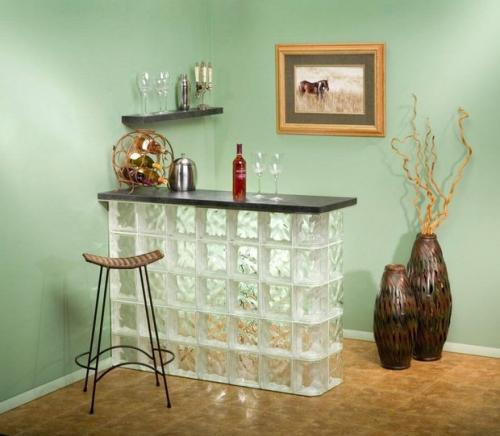 Как сделать укладку стены из стеклоблоков своими руками. Способы укладки стеклоблоков 04