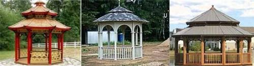 Шестигранная беседка чертежи. Шестигранная беседка: чертежи и порядок изготовления