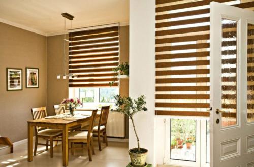 Как собрать рулонные шторы день-ночь. О рулонных шторах День Ночь на пластиковые окна