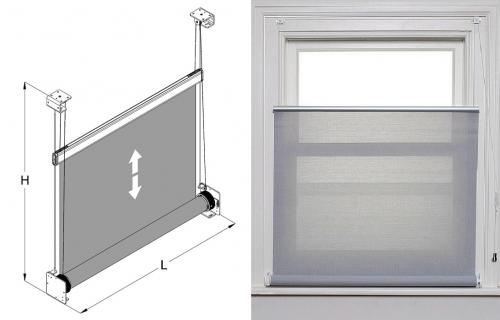 Как зафиксировать рулонную штору снизу. Особенности конструкции