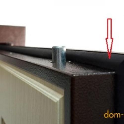 Утепление дверной коробки монтажной пеной. Как металлическую дверь сделать теплой?