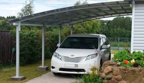 Навес для машины. Как сделать навес для автомобиля своими руками: фото, виды, обзор материалов