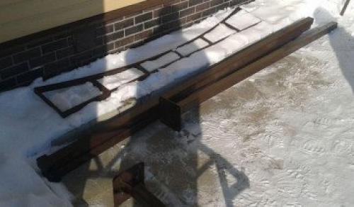 Навес для дров из профильной трубы. Как сделать навес для дров из металла и что нужно знать