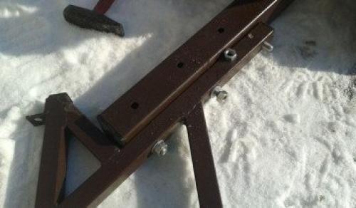 Навес для дров из профильной трубы. Как сделать навес для дров из металла и что нужно знать